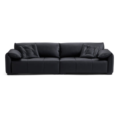 Anorea Contemporary Minimalist Sofa-Black