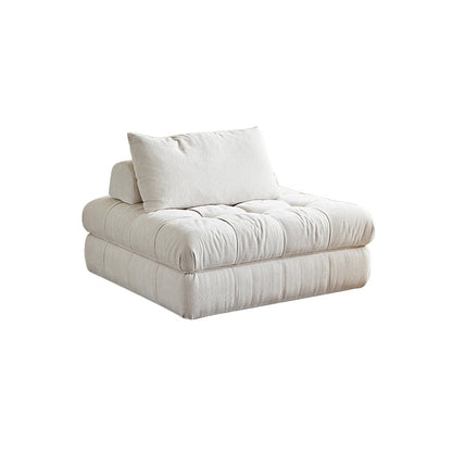 Block Modular Gray Sectional-White-1 Seater 43.3"