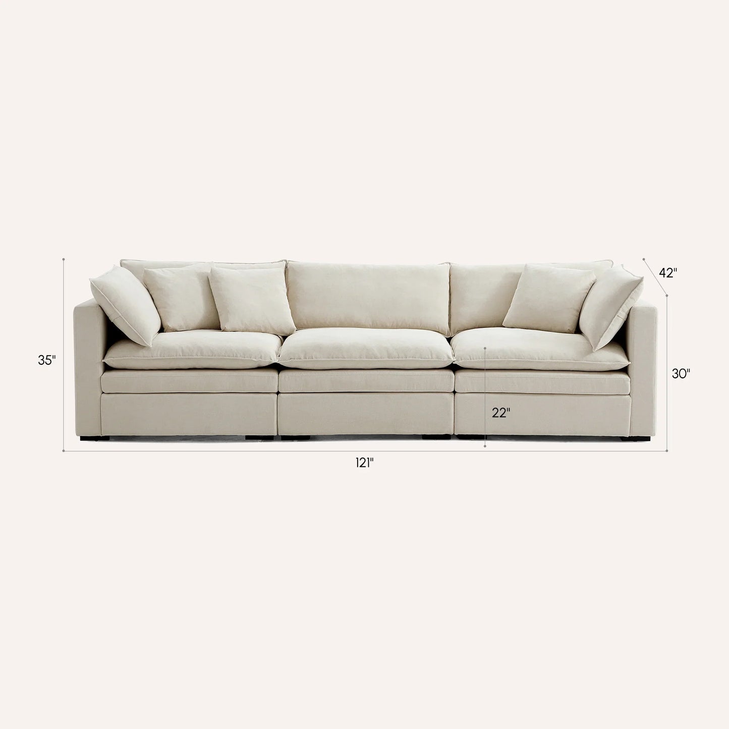 Burger Modular Sofa
