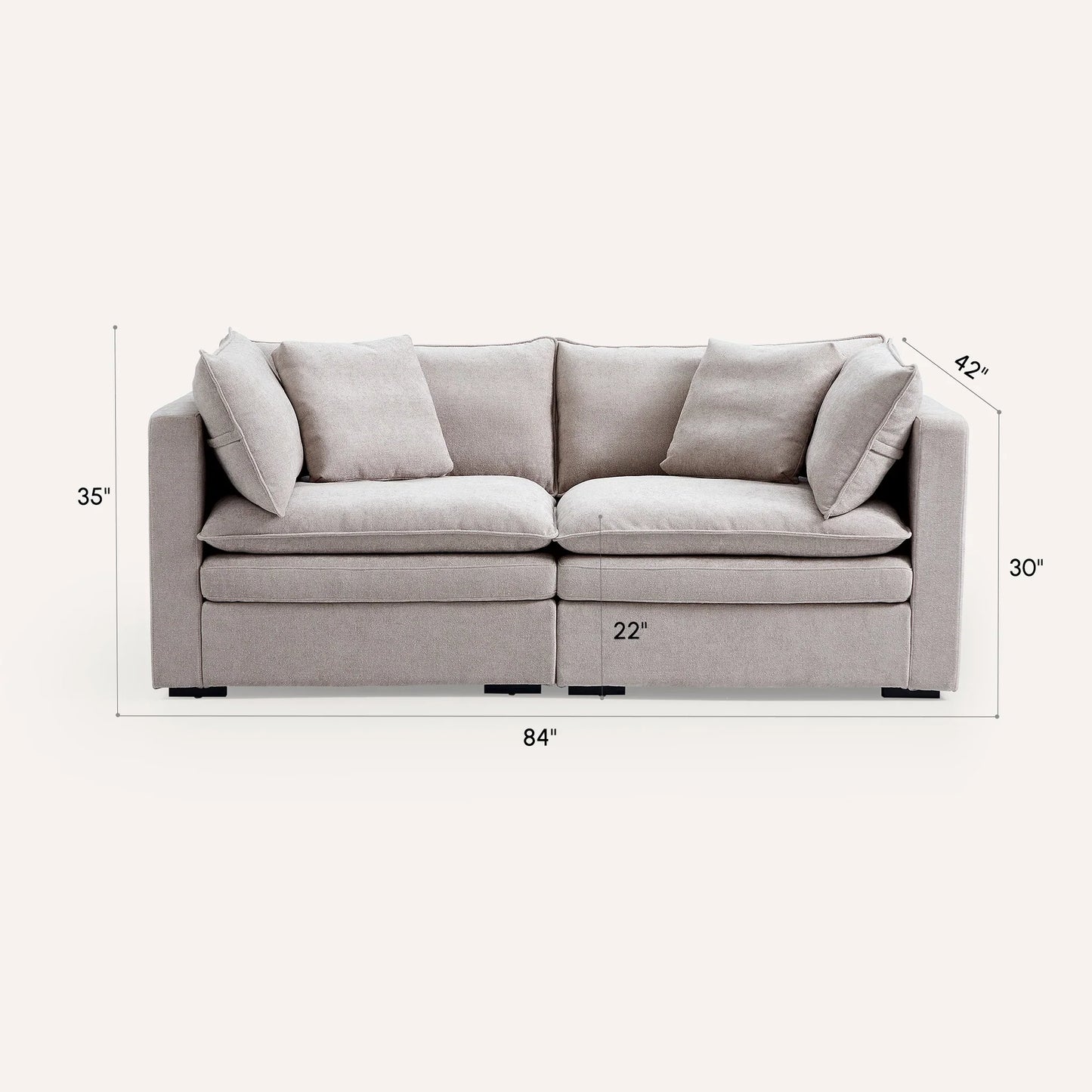 Burger Modular Sofa