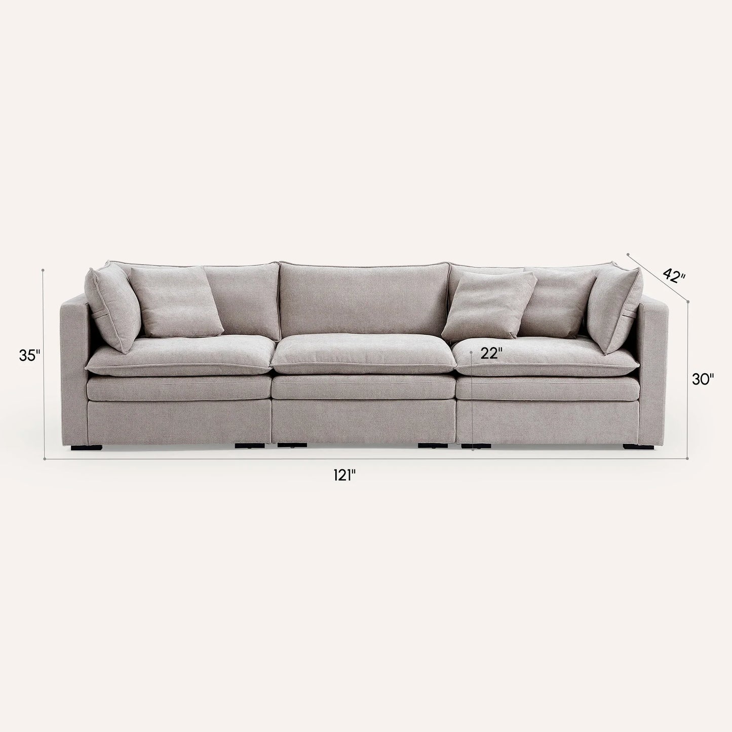 Burger Modular Sofa