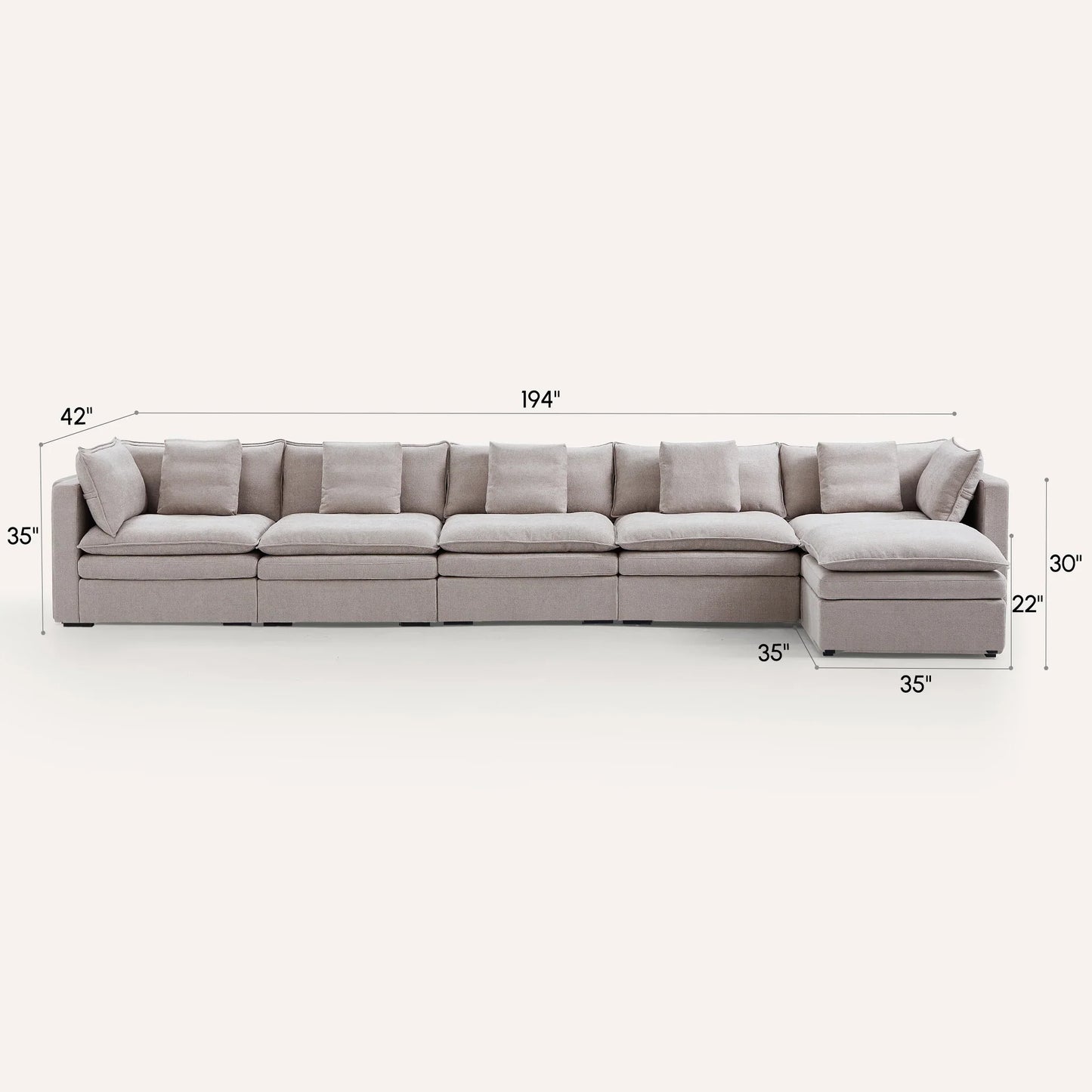 Burger Modular Sofa