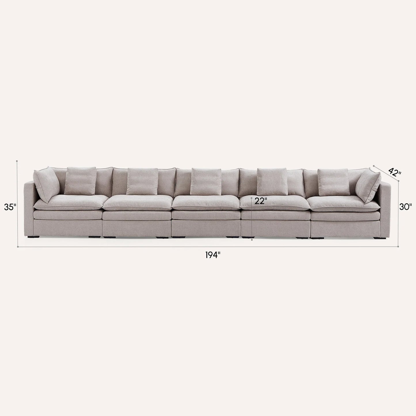 Burger Modular Sofa