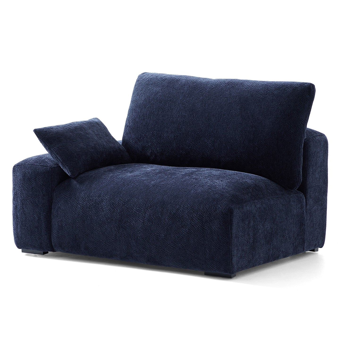 The Empress Navy Blue Sofa-Navy Blue
