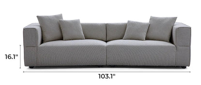Nordic Modern Gray Sofa