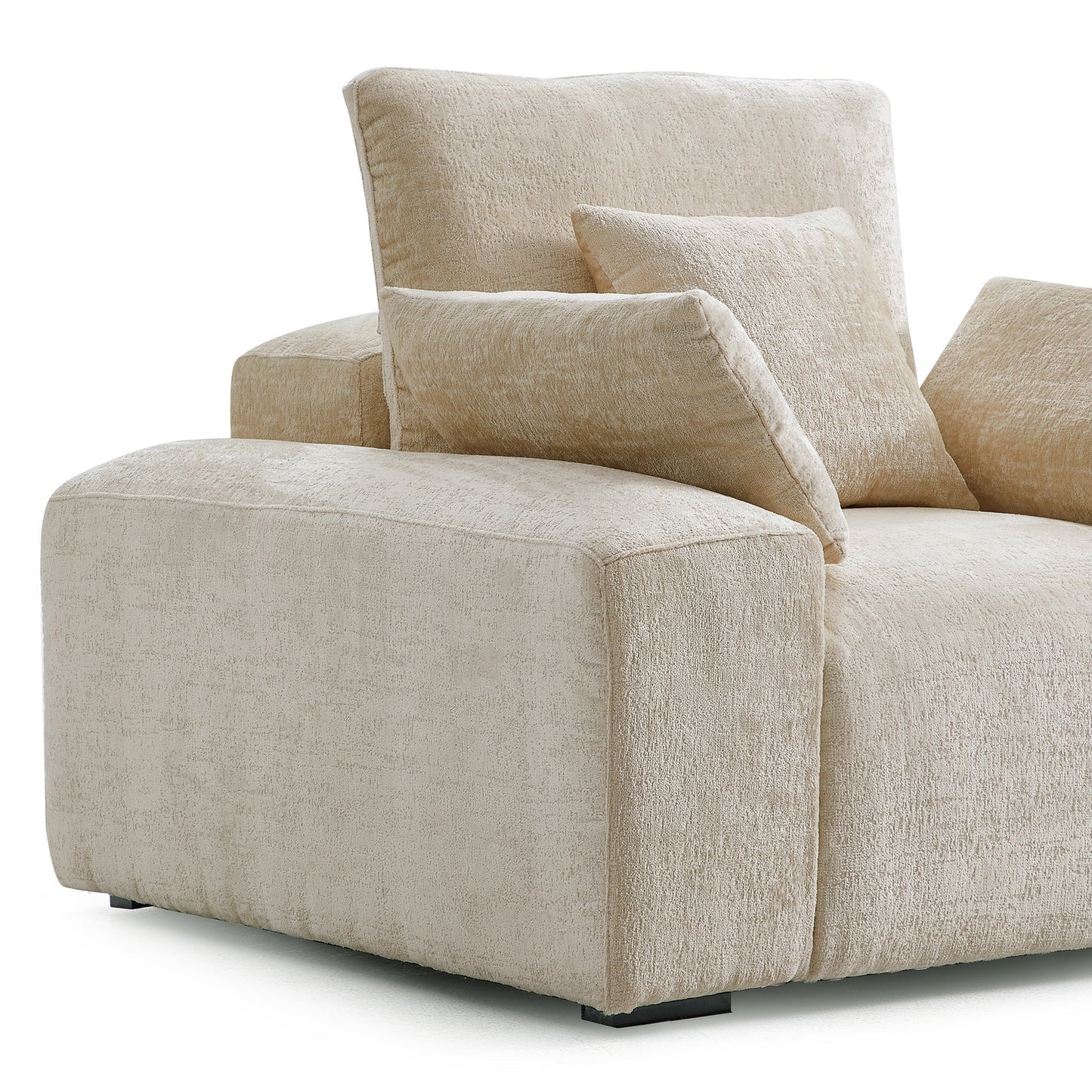 The Empress Camel Armchair-Beige