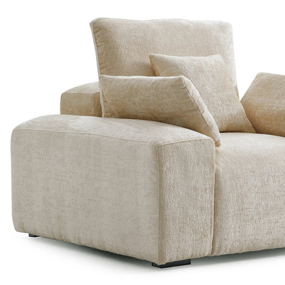 The Empress Camel Armchair-Beige