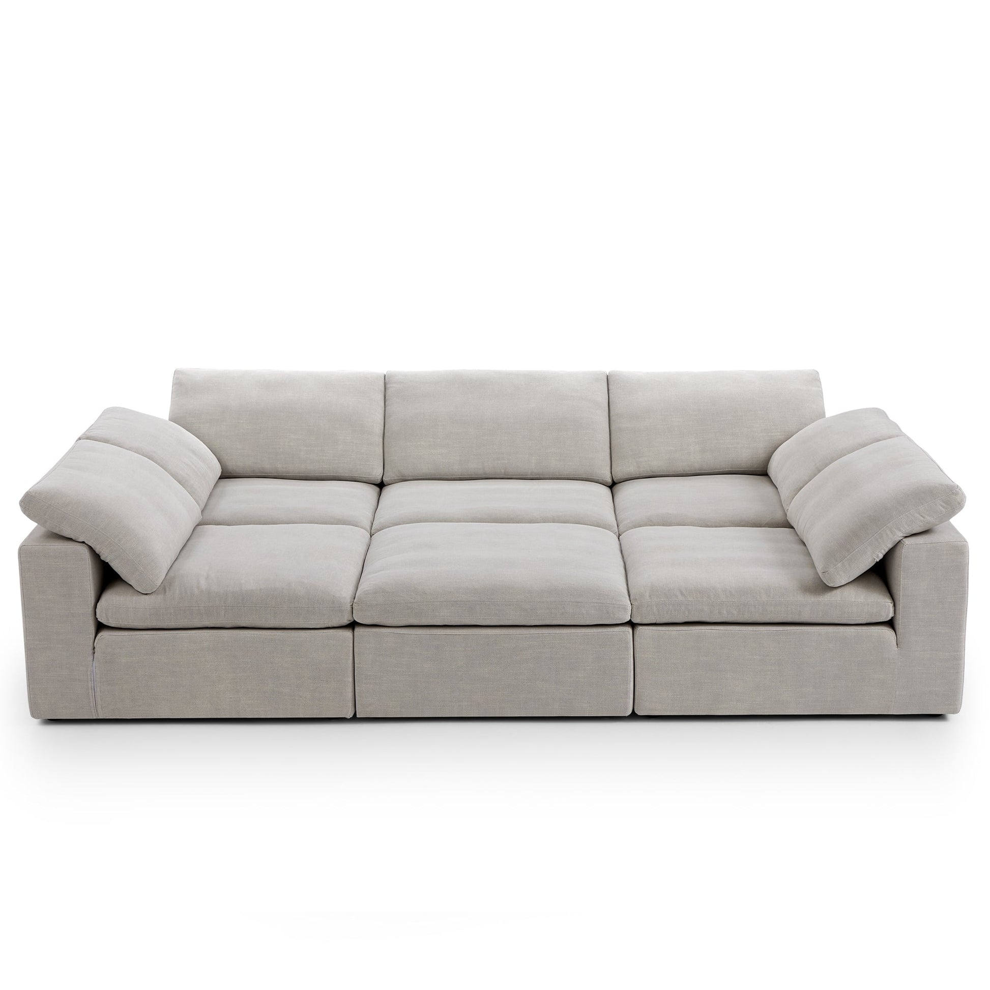Tender Wabi Sabi Sand Sofa Bed-Sand-128.0"