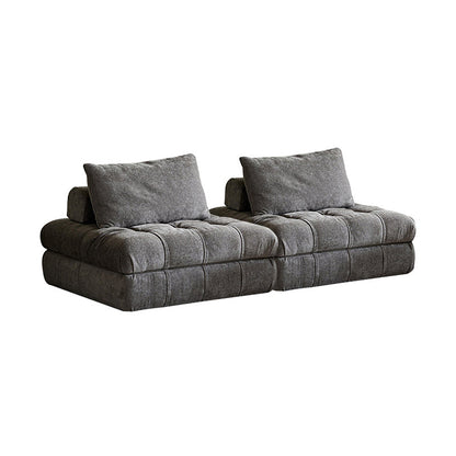 Block Modular Gray Sectional-Gray-2 Seater 86.6"