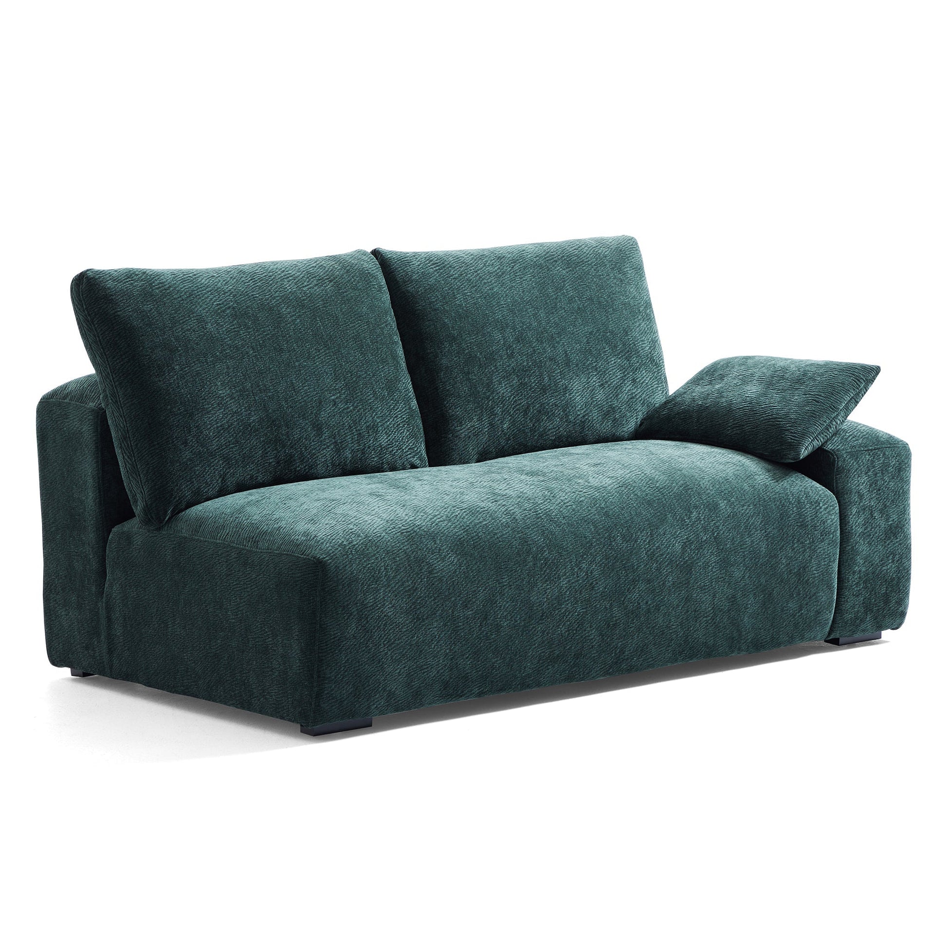 The Empress Green Corner Sectional-Green