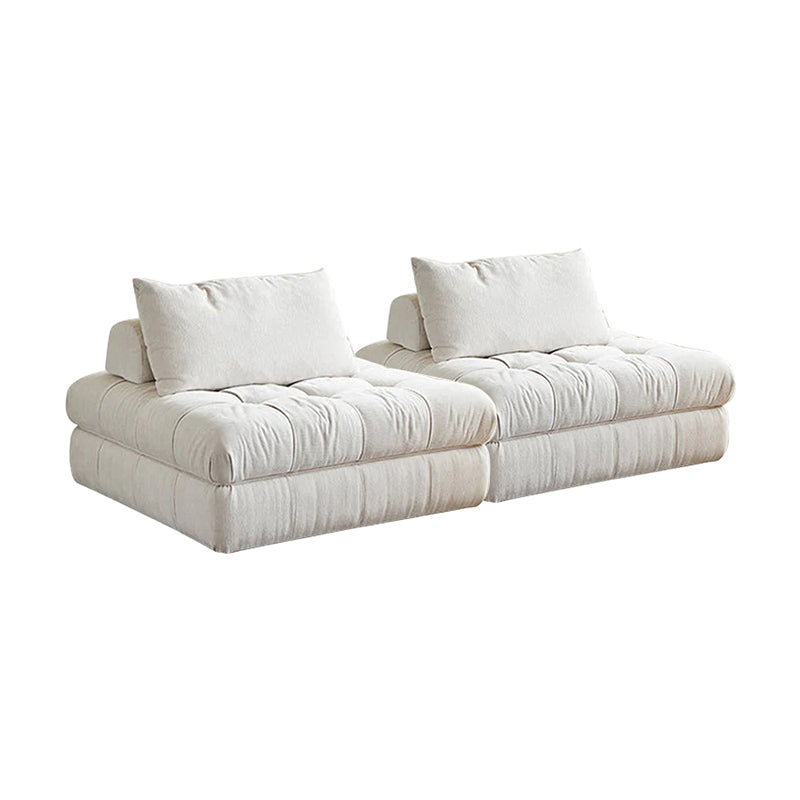 Block Modular Gray Sectional-White-2 Seater 86.6"
