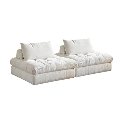 Block Modular Gray Sectional-White-2 Seater 86.6"
