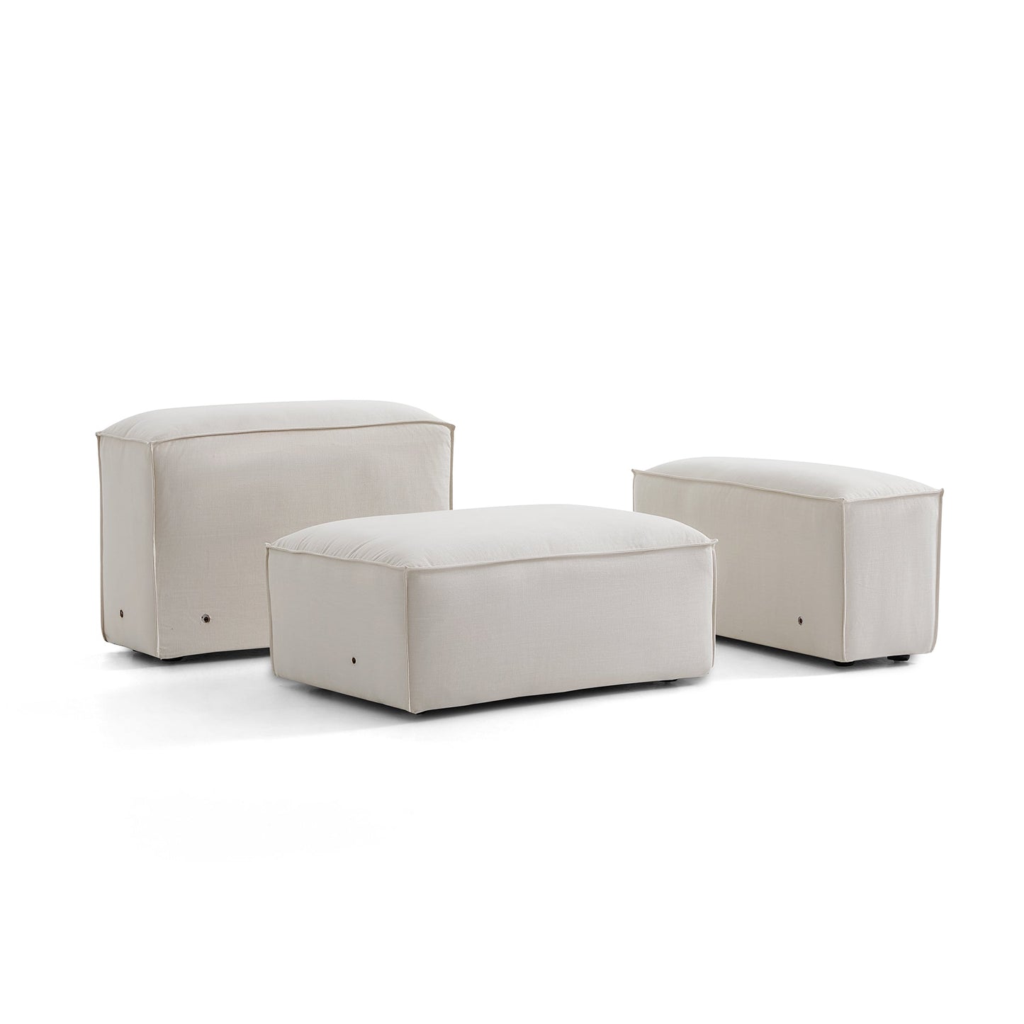 Freedom Modular Beige Corner Sectional Sofa-Beige