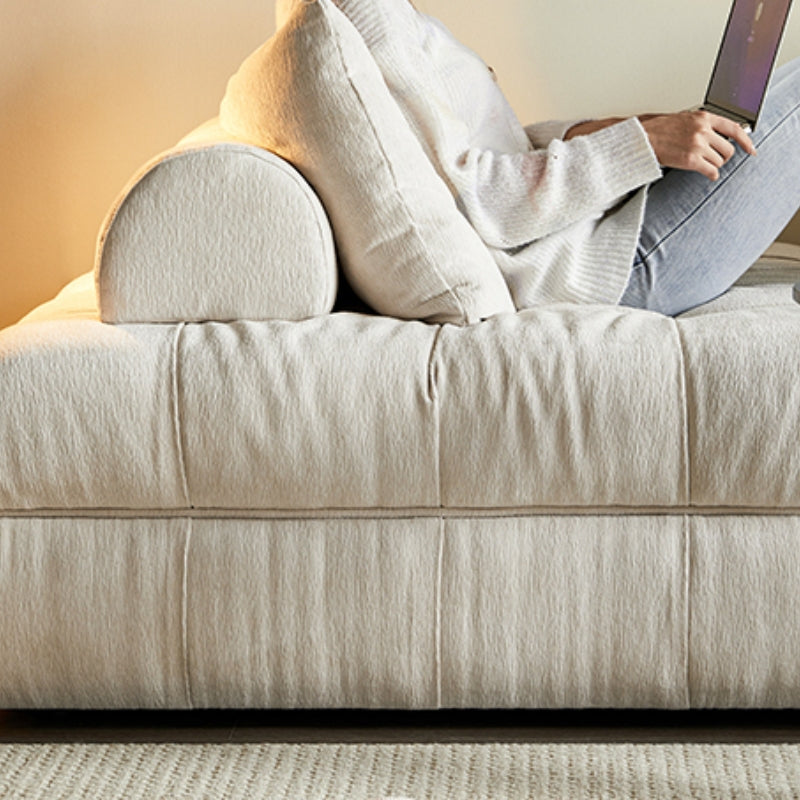 Block Modular Gray Sectional-White