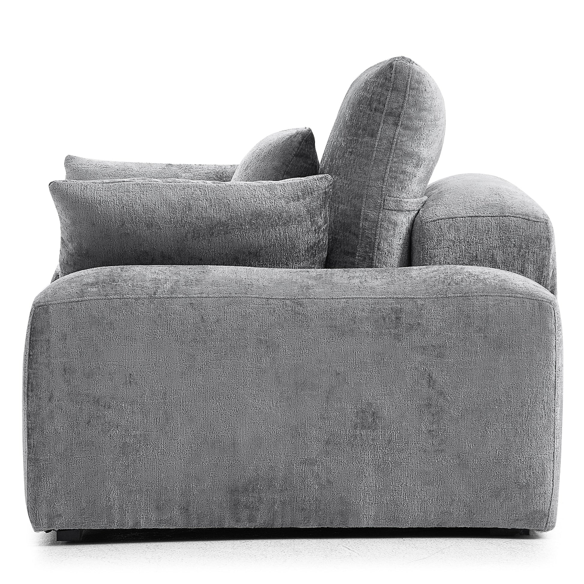The Empress Camel Armchair-Gray