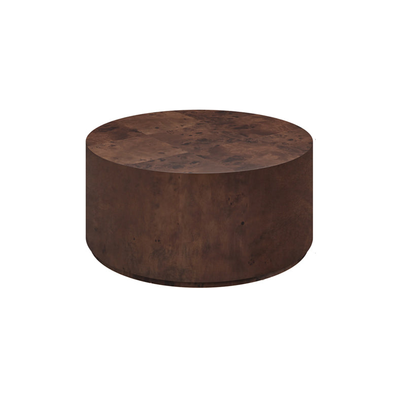 Henton Drum Coffee Table-Walnut