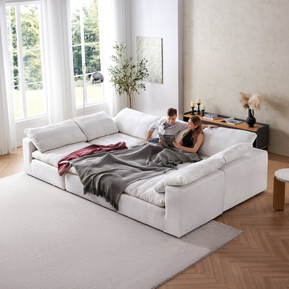 Tender Wabi Sabi Sand Sofa Bed-White