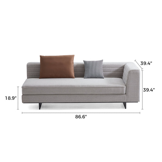 Brandy Middle Seat-Gray