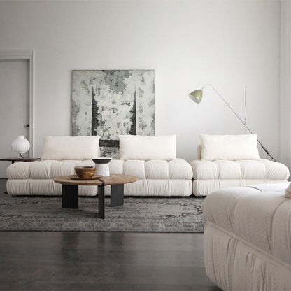 Block Modular Gray Sectional-White