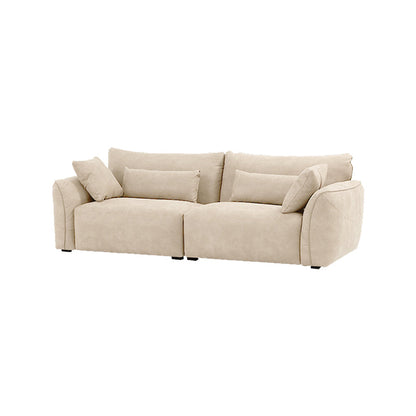 Milano Moda Minimalist Beige Sofa