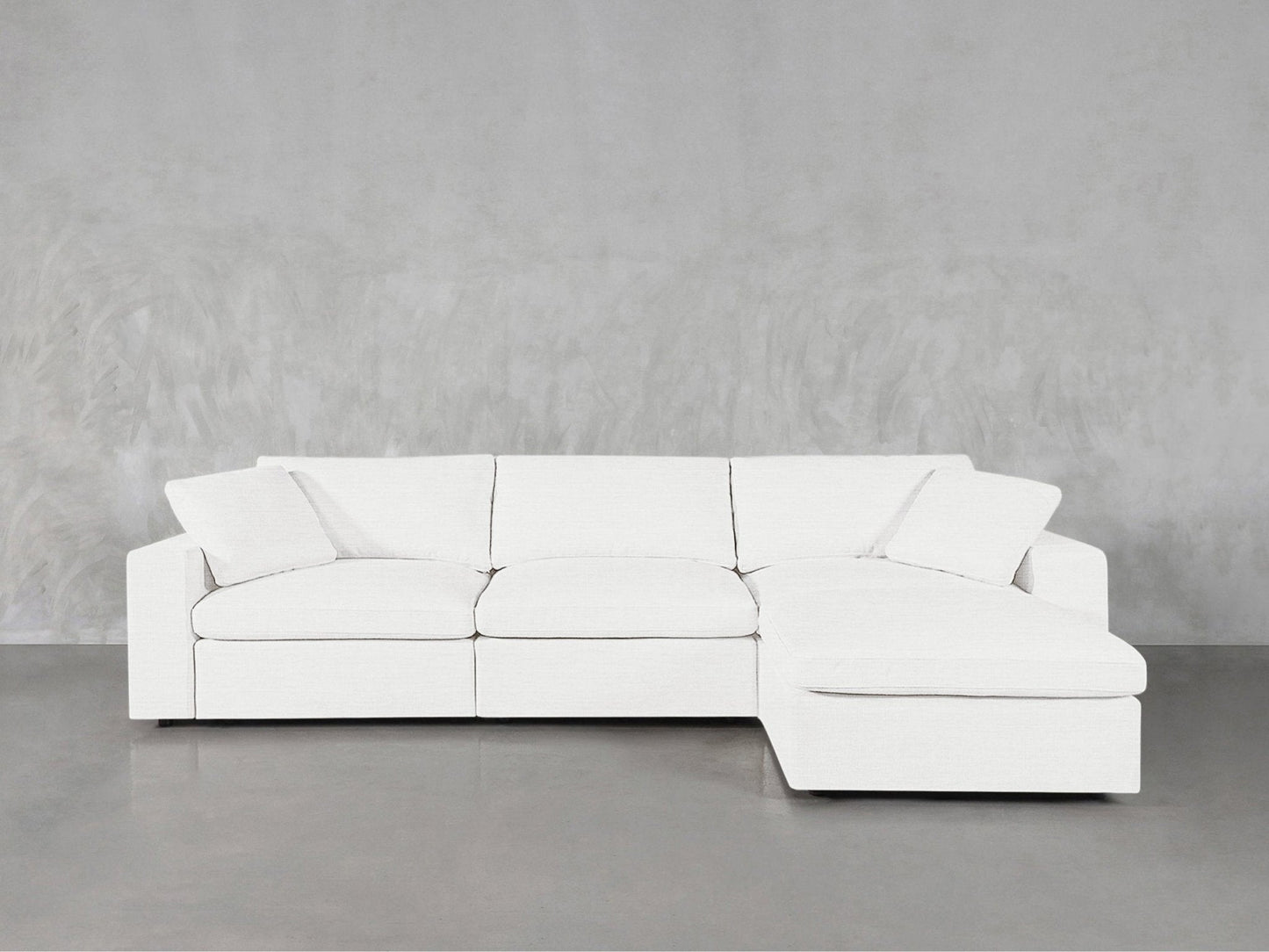 4-Seat Modular Chaise Sectional