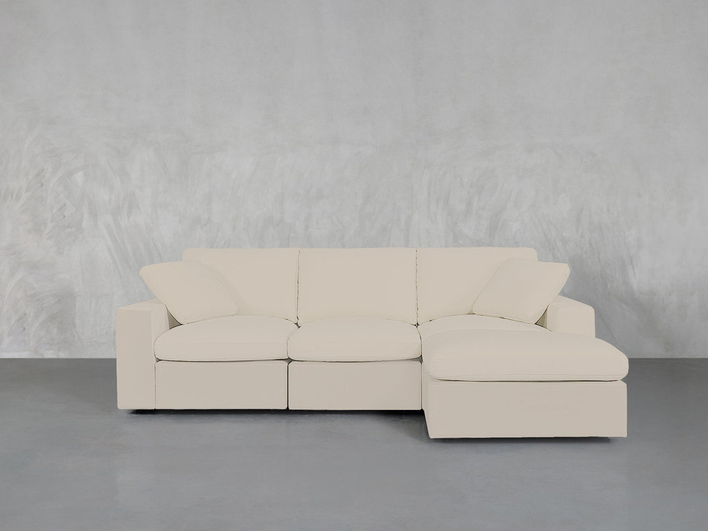 4-Seat Modular Chaise Sectional