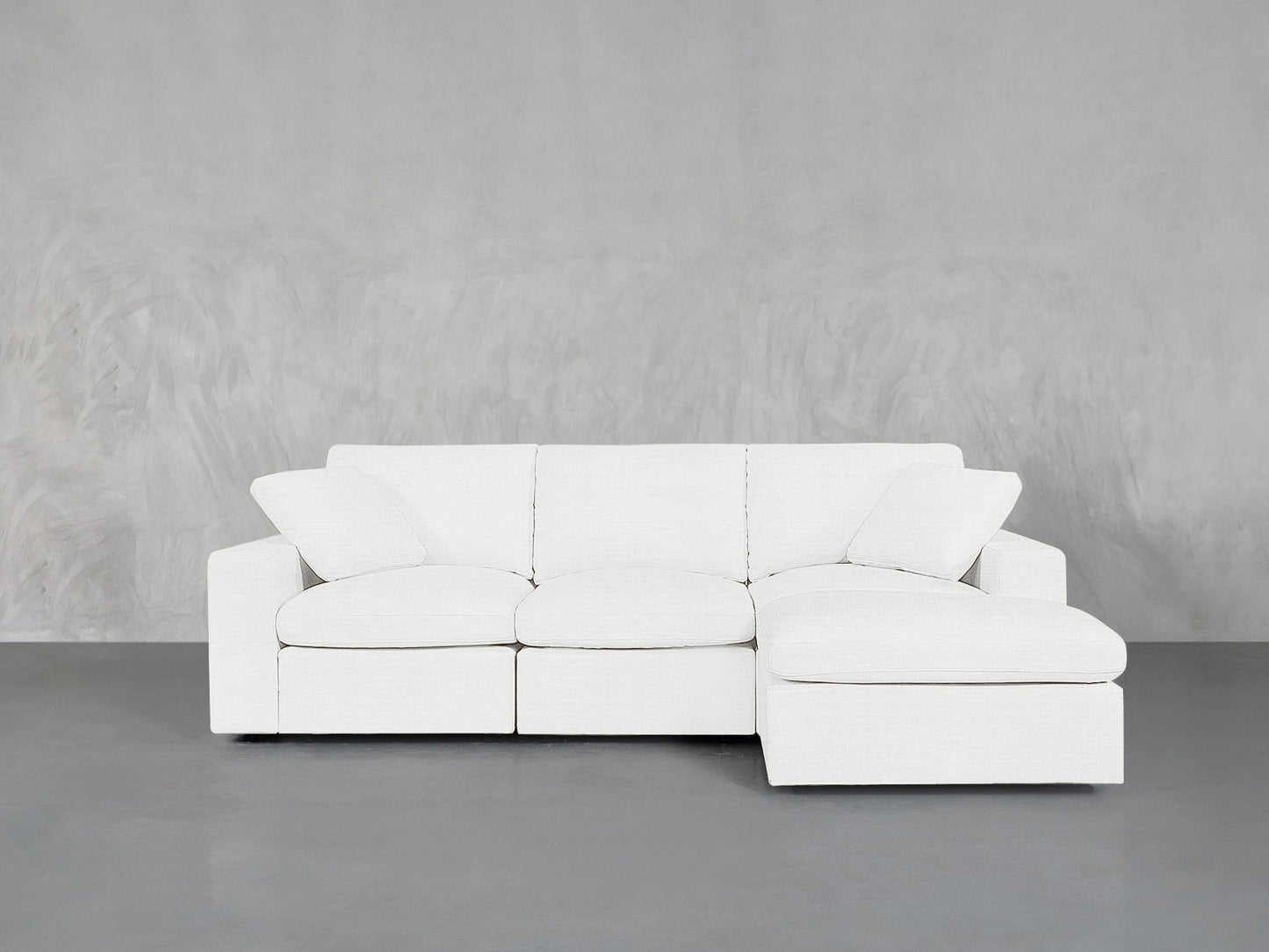 4-Seat Modular Chaise Sectional