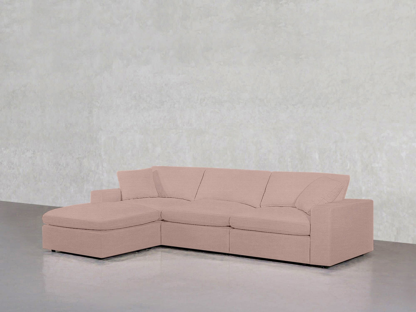 4-Seat Modular Chaise Sectional