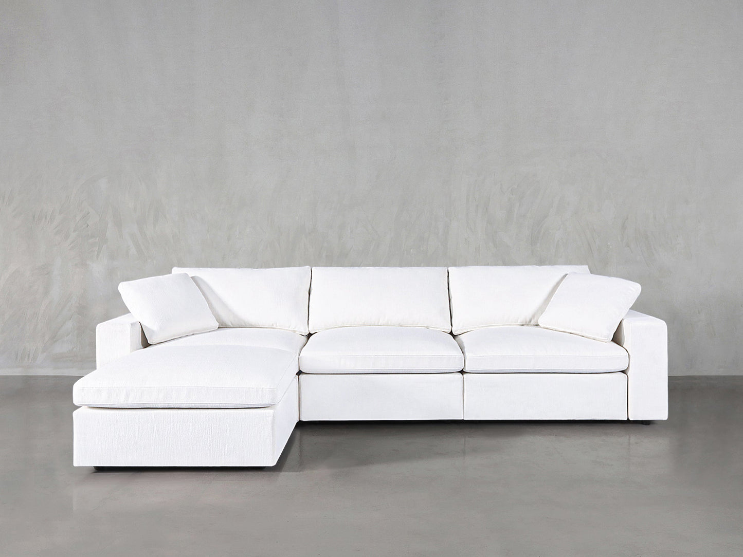4-Seat Modular Chaise Sectional