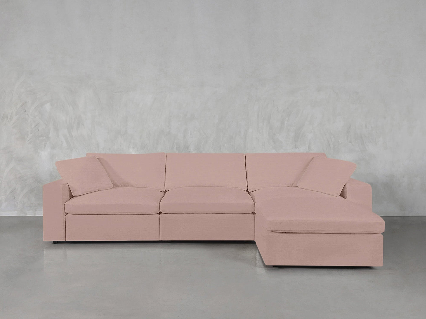 4-Seat Modular Chaise Sectional