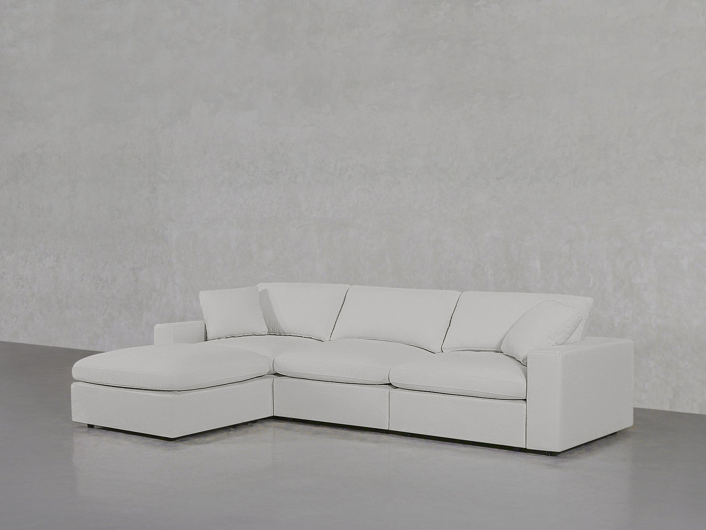 4-Seat Modular Chaise Sectional