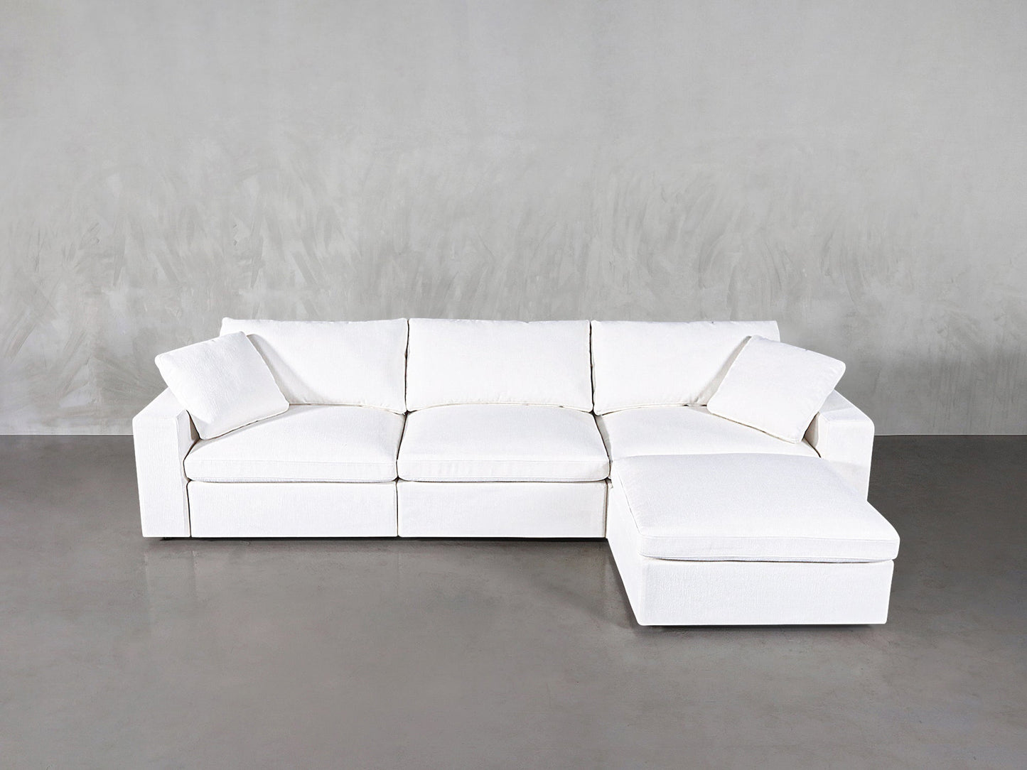 4-Seat Modular Chaise Sectional
