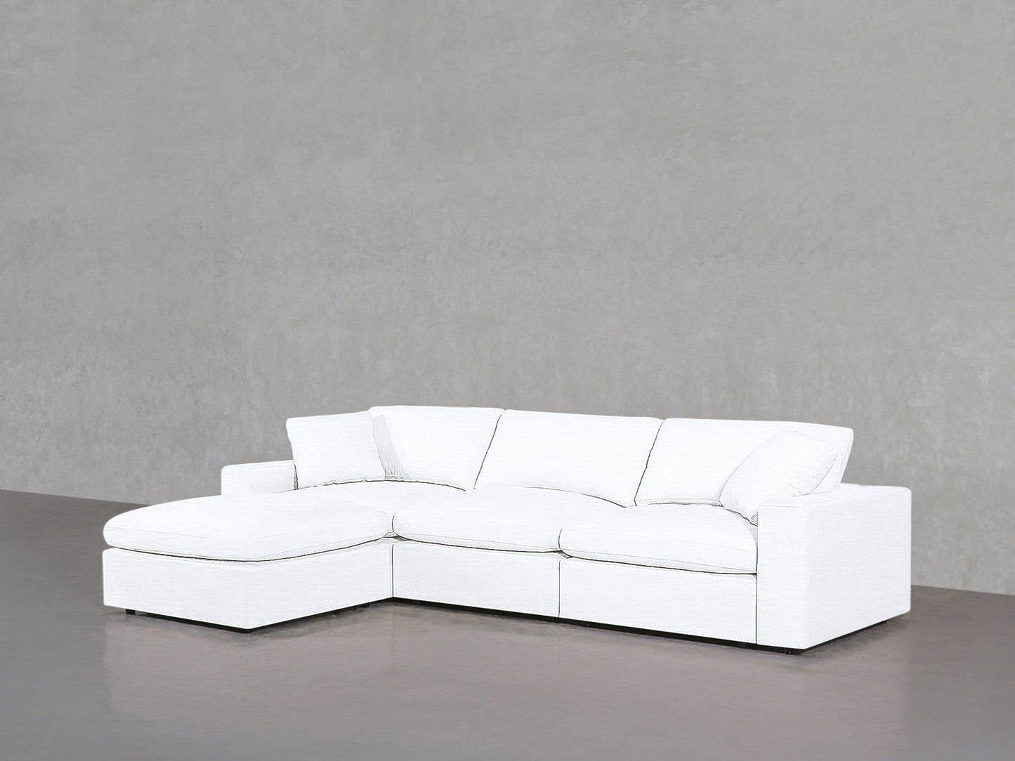 4-Seat Modular Chaise Sectional