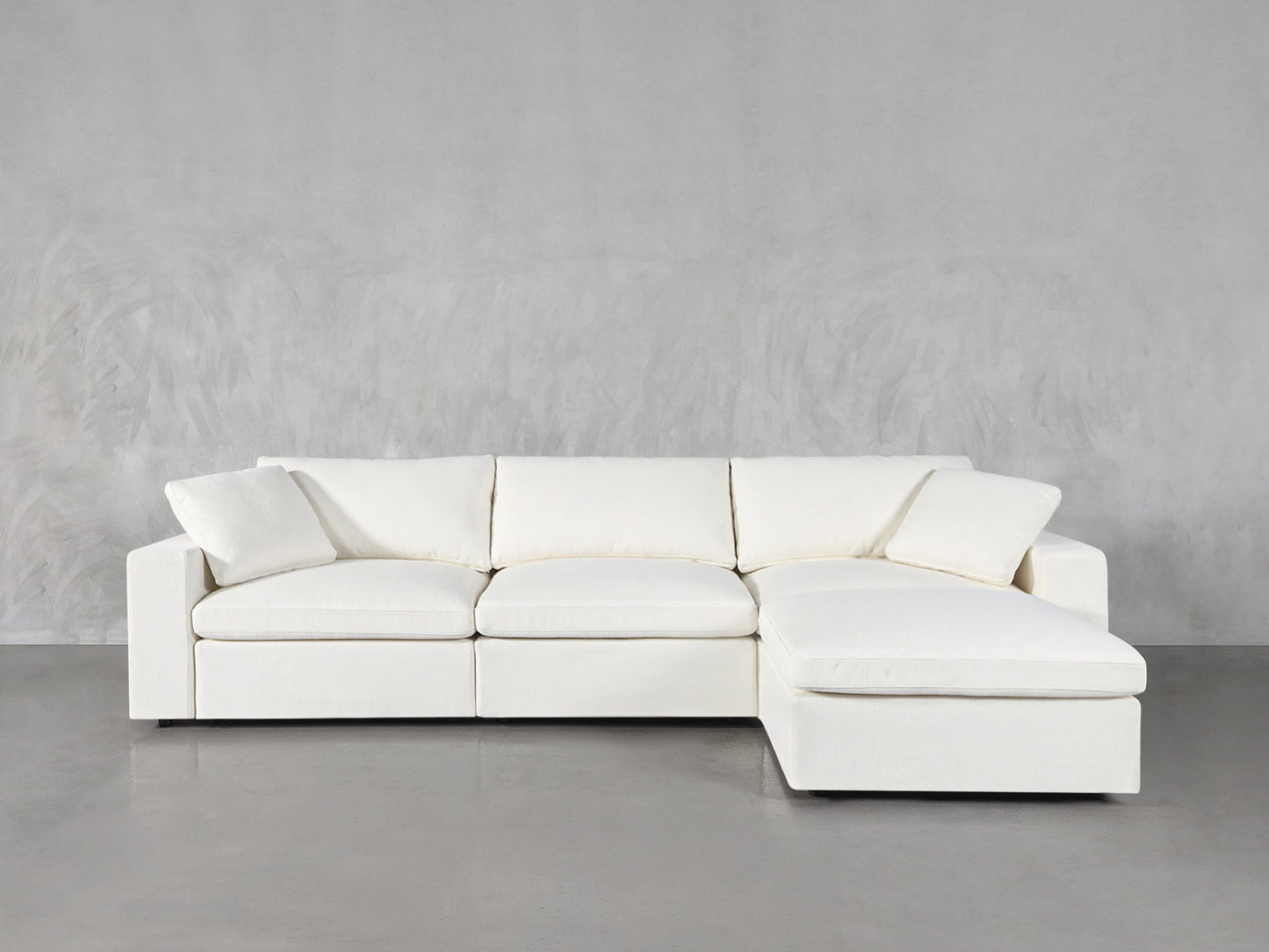 4-Seat Modular Chaise Sectional