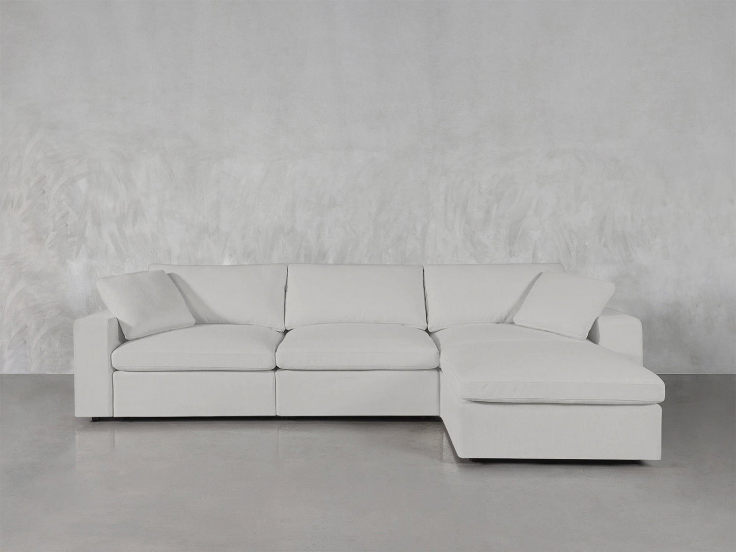 4-Seat Modular Chaise Sectional