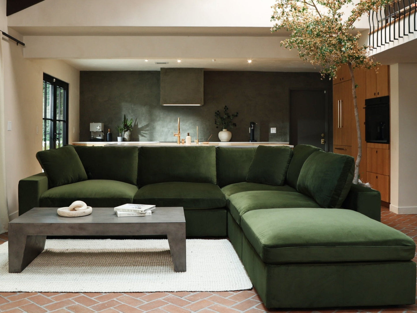 4-Seat Modular Chaise Sectional