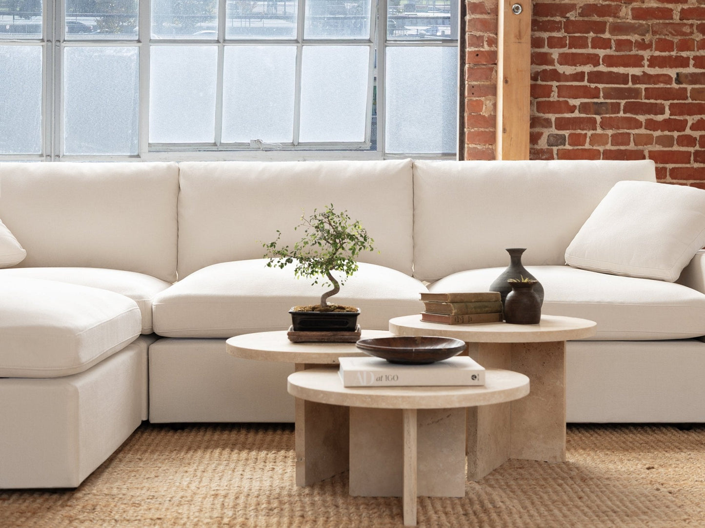 4-Seat Modular Chaise Sectional