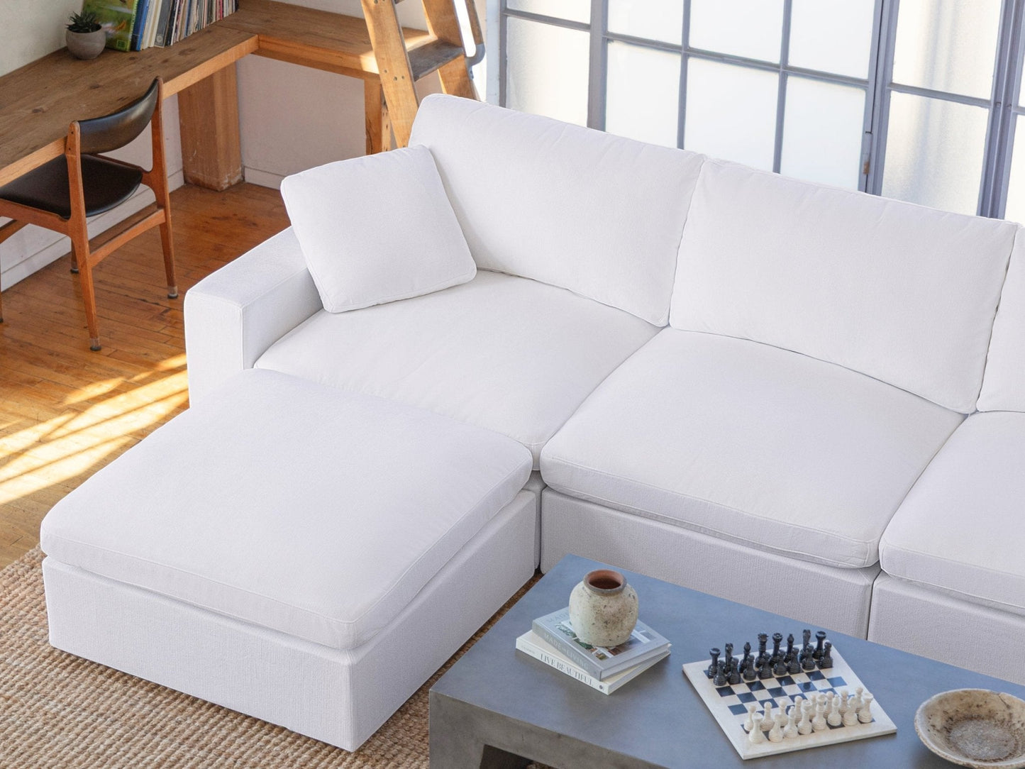 4-Seat Modular Chaise Sectional