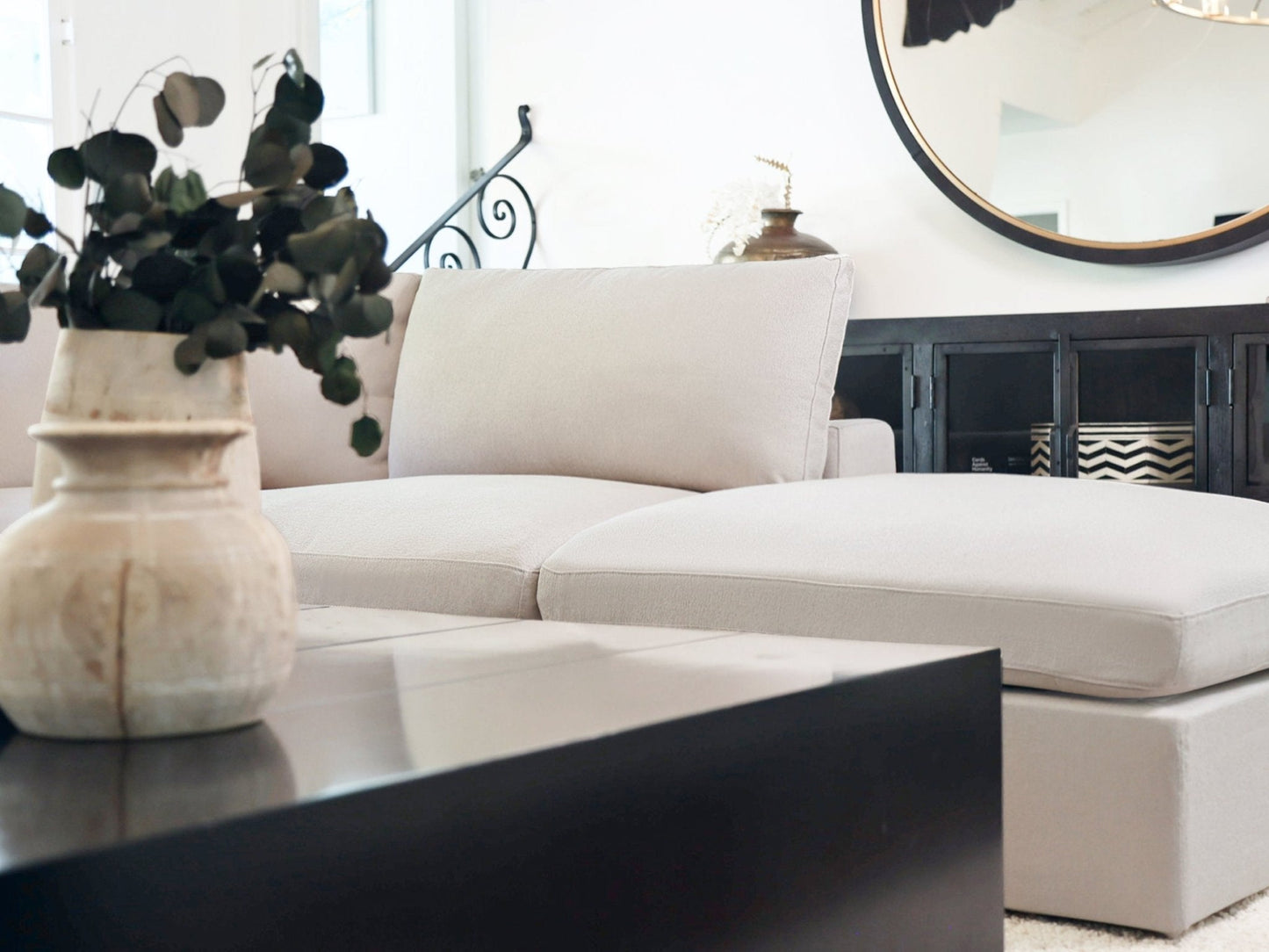 4-Seat Modular Chaise Sectional