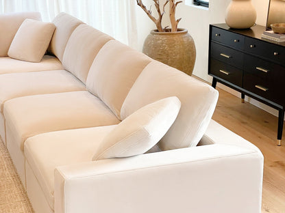 4-Seat Modular Chaise Sectional