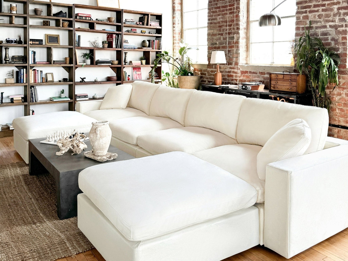 4-Seat Modular Chaise Sectional