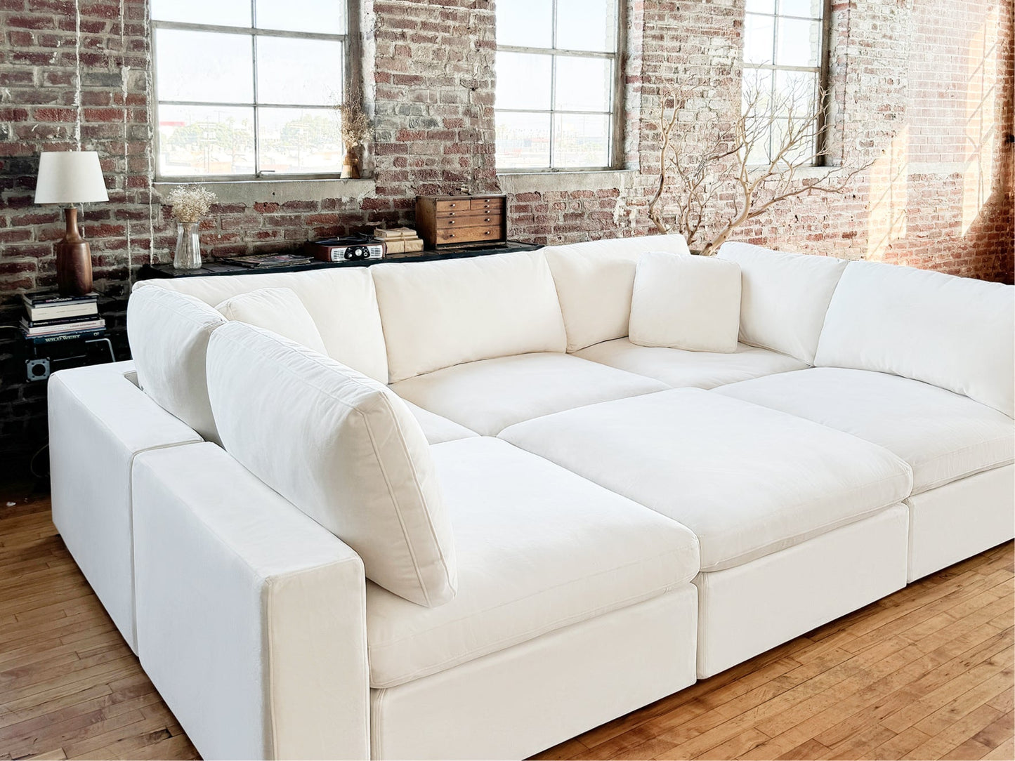 4-Seat Modular Chaise Sectional