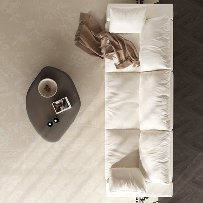 Lunna Modular Sofawhite / 120 inch