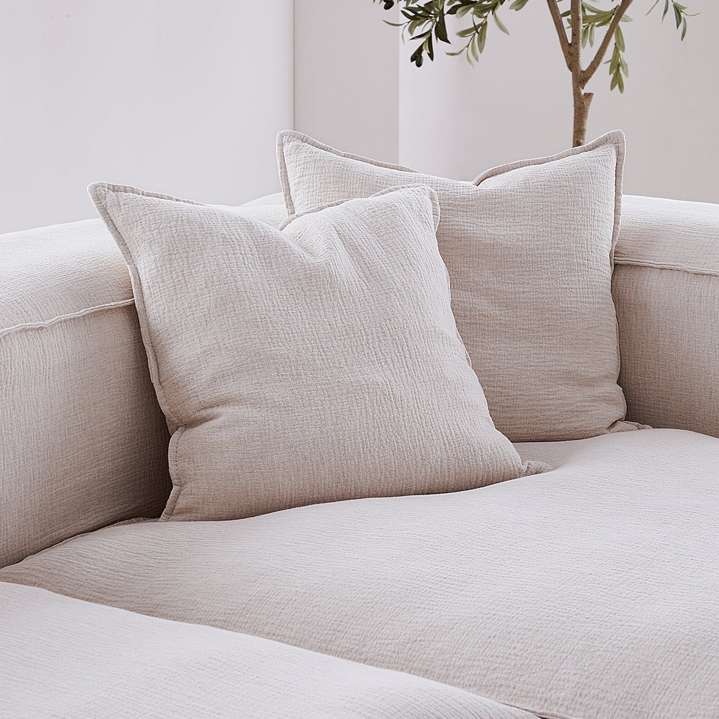 Freedom Modular Khaki Sectional Sofa-Khaki