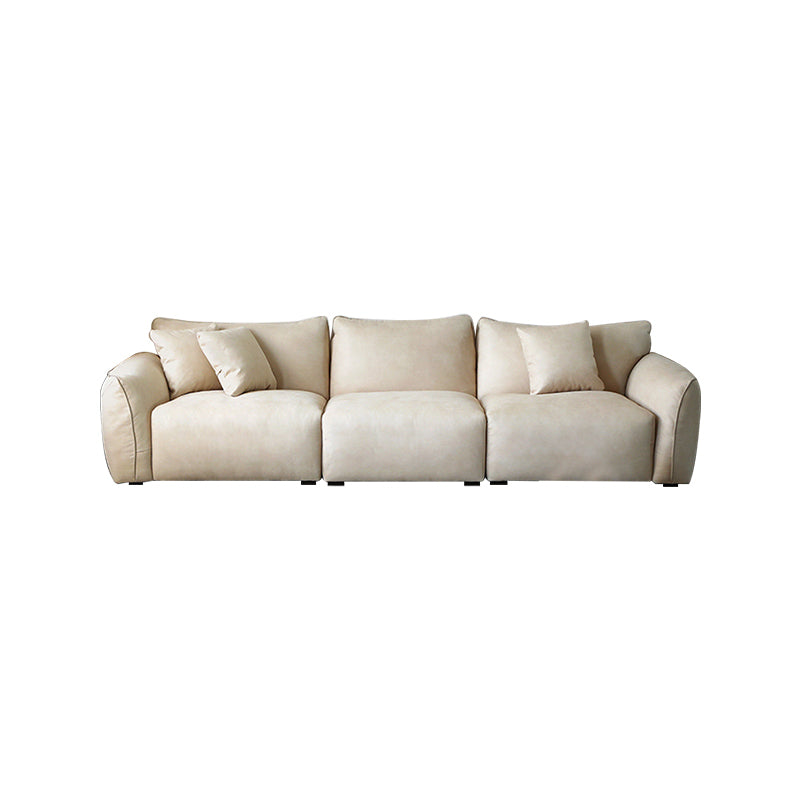 Milano Moda Minimalist Beige Sofa