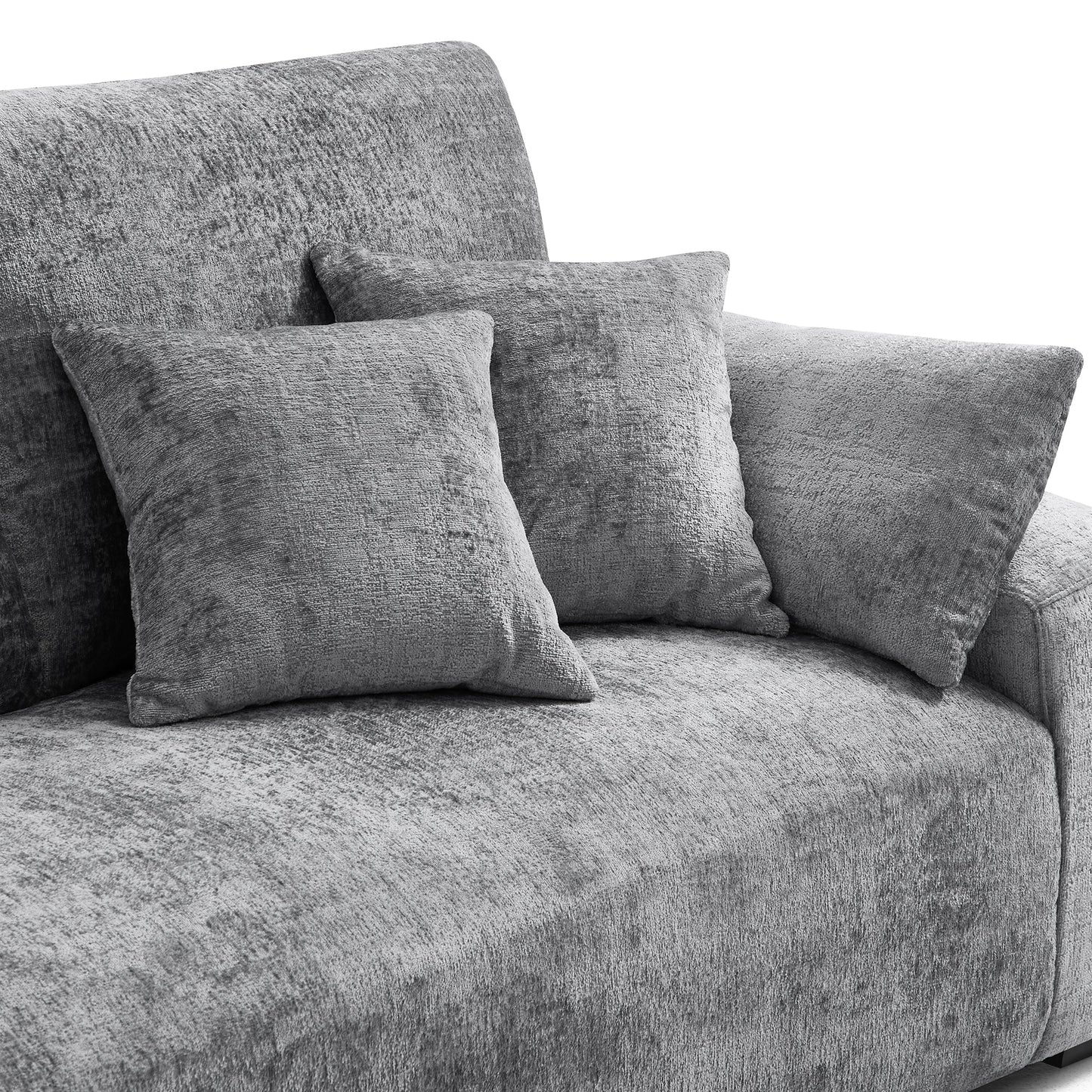 The Empress Beige Sofa-Gray