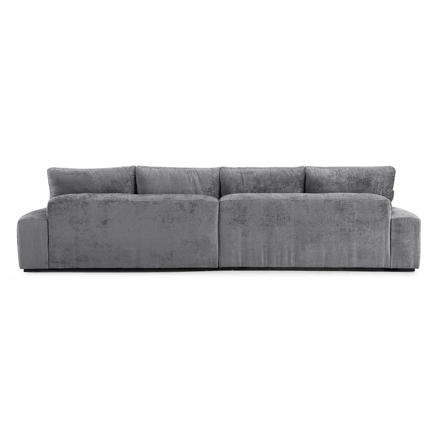 The Empress Beige Sofa-Gray-140.1"