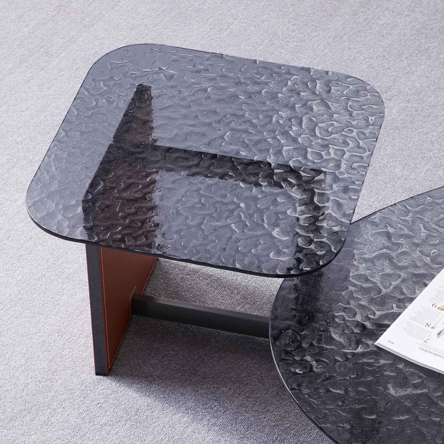 Ripple Coffee Table Set-39.4″ & 19.7″