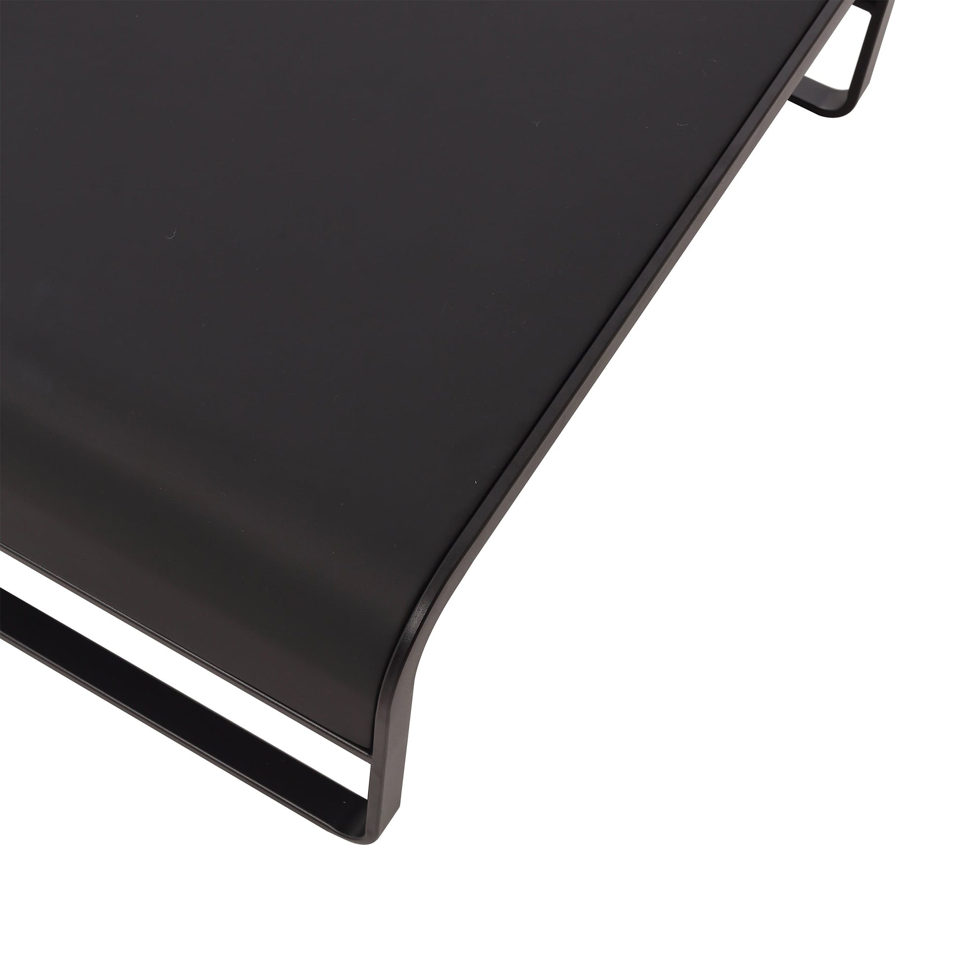 Duet coffee table set-39.4″ & 31.5″-Black & White