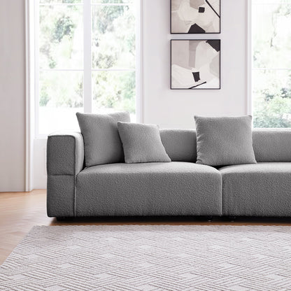 Nordic Modern Gray Sofa-Gray